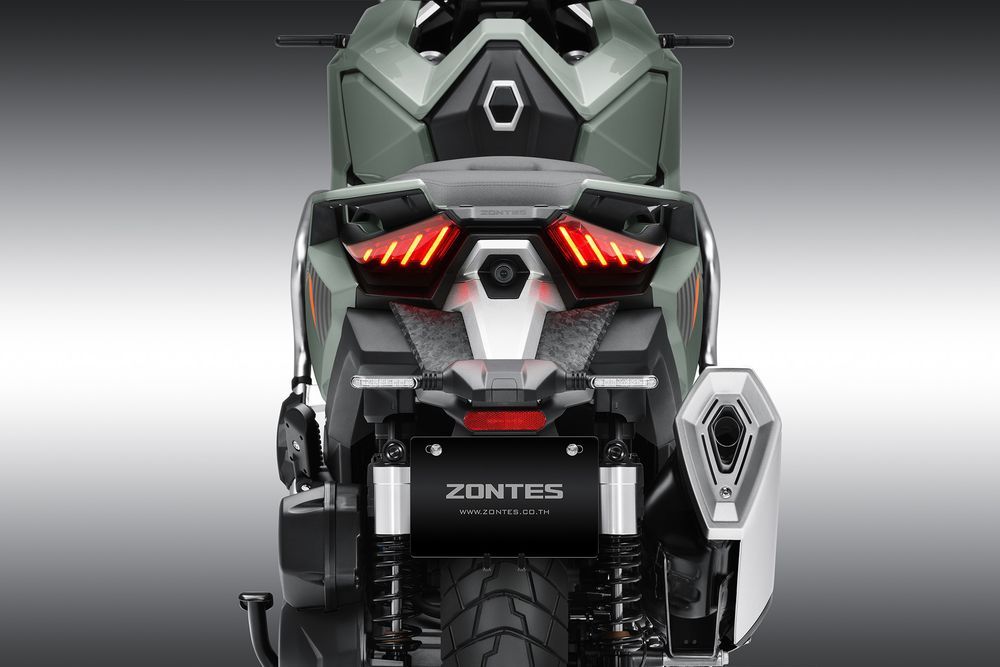 Zontes 368G Stone Green สีเขียว