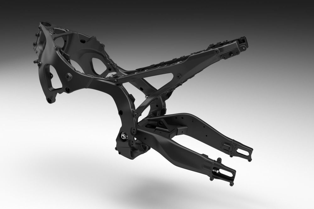 Yamaha R9 Frame