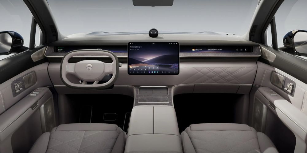 Nio ES9 ภายในห้องโดยสาร