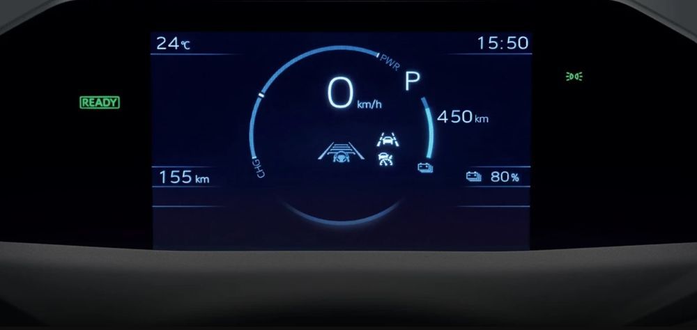 Toyota bZ4X 2025-2026 เรือนไมล์