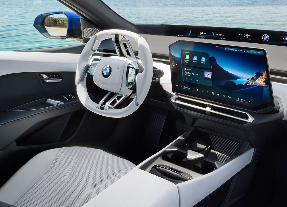 BMW i3 50 xDrive ภายในห้องโดยสาร