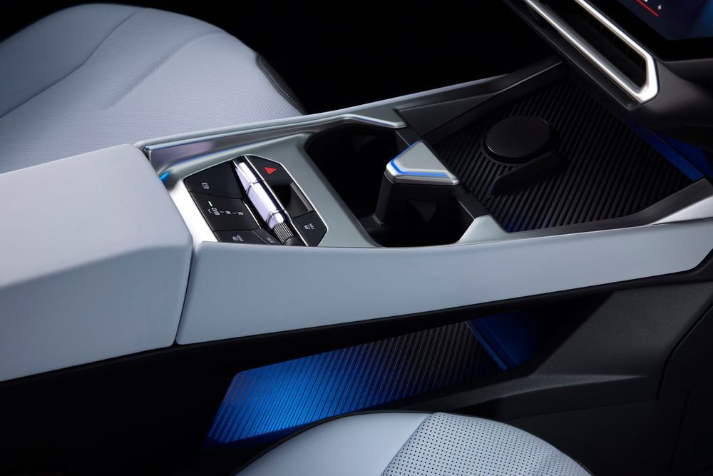 BMW i3 Neue Klasse คอนโซลกลาง