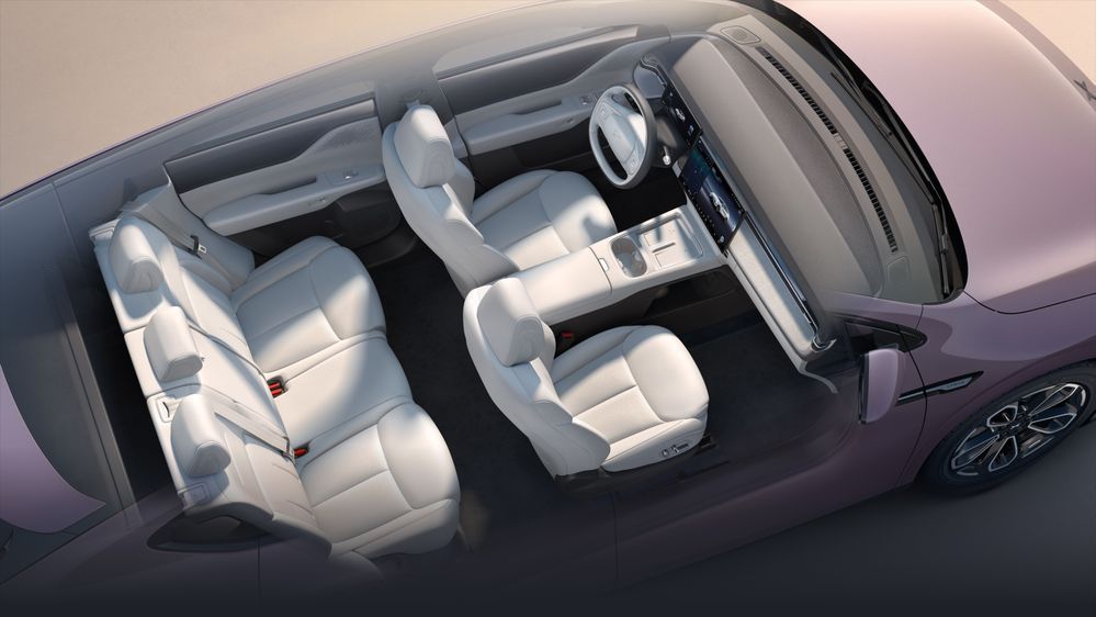 2025 XPENG G6 interior