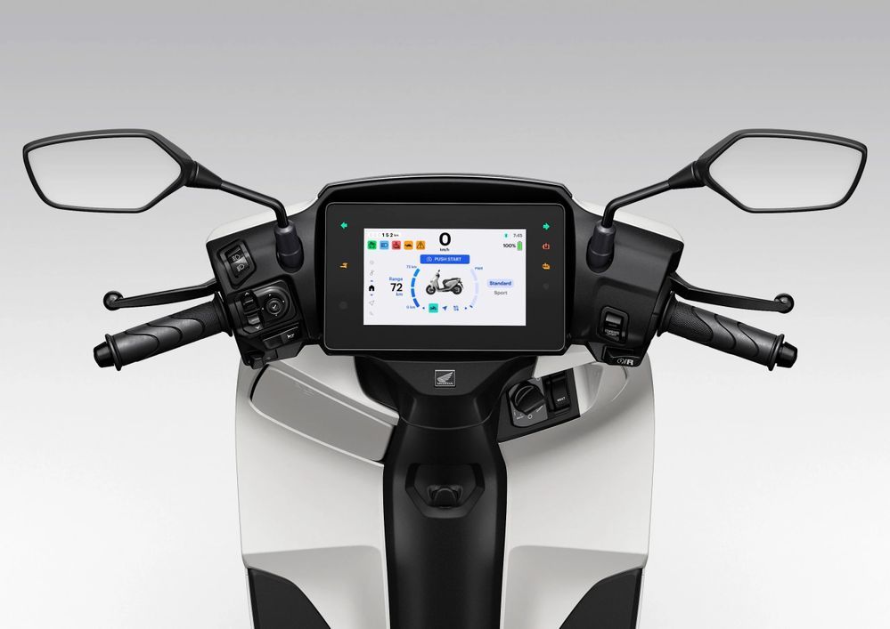 Honda CUV e: การออกแบบหน้าจอ