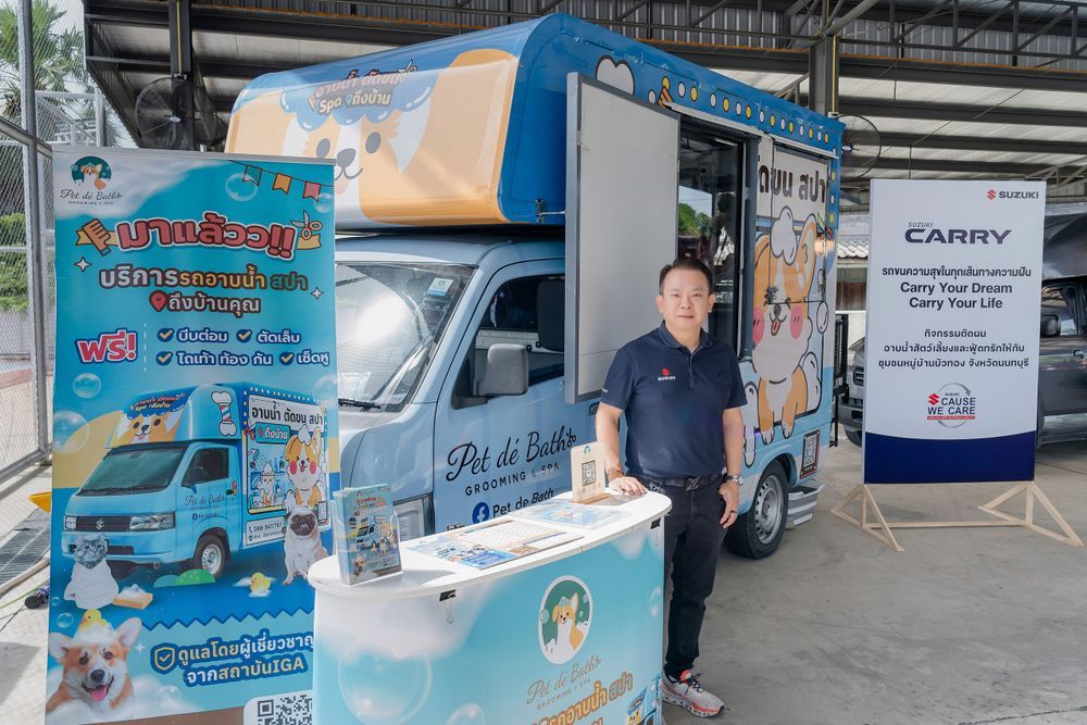 นายวัลลภ ตรีฤกษ์งาม รองประธานกรรมการบริหาร บริษัท ซูซูกิ มอเตอร์ (ประเทศไทย) จำกัด