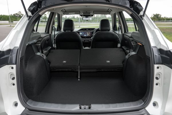 Nissan kicks 2026 ช่องเก็บสัมภาระ