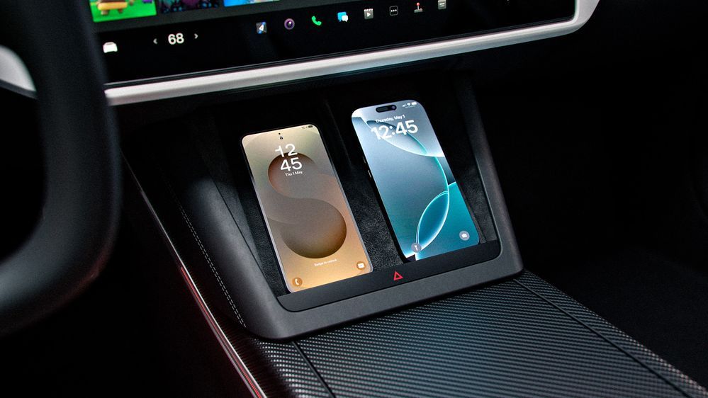 Tesla Model S 2025 Wireless charging