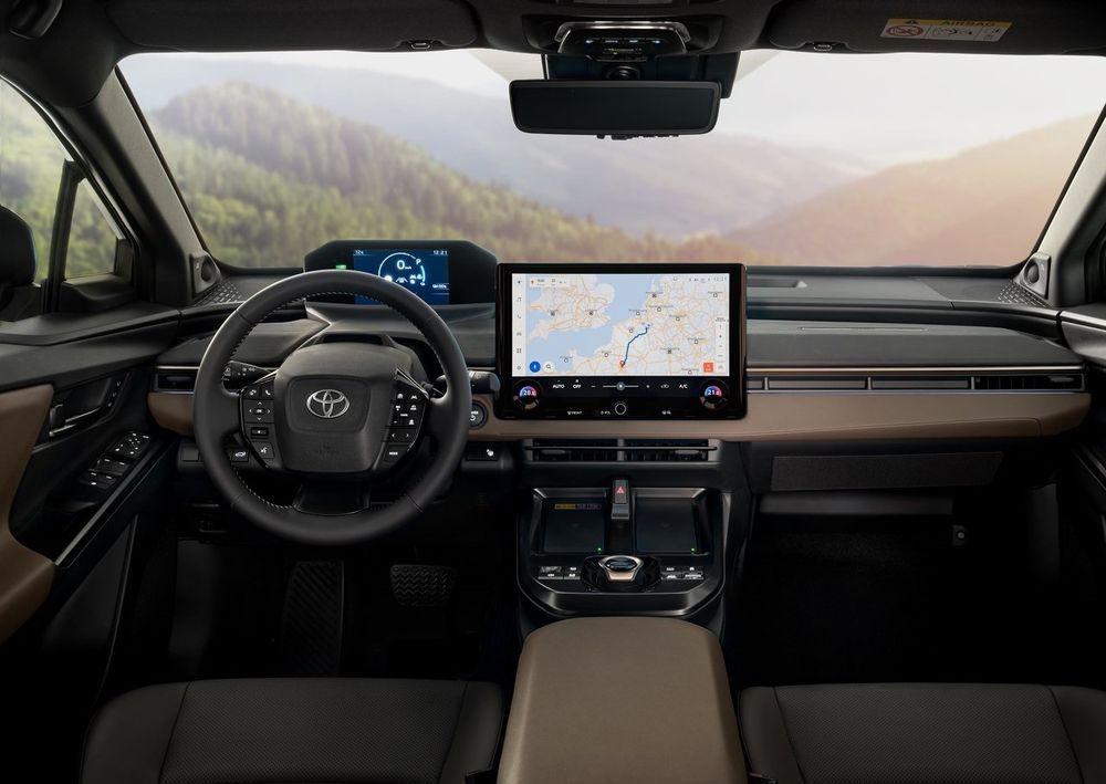 Toyota bZ4X Touring ภายในห้องโดยสาร