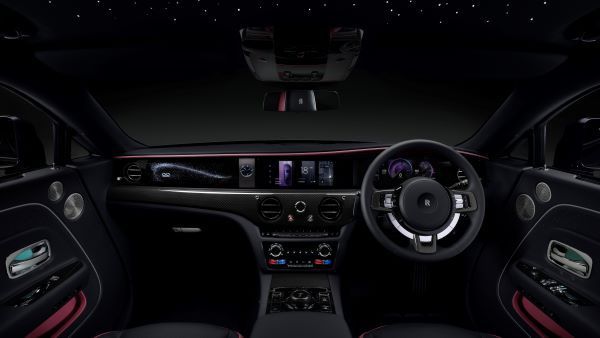 Rolls-Royce Black Badge Spectre 2025 ห้องโดยสารด้านหน้า