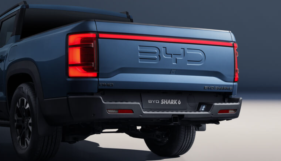 BYD SHARK6 DMO PHEV 2025 ด้านหลัง