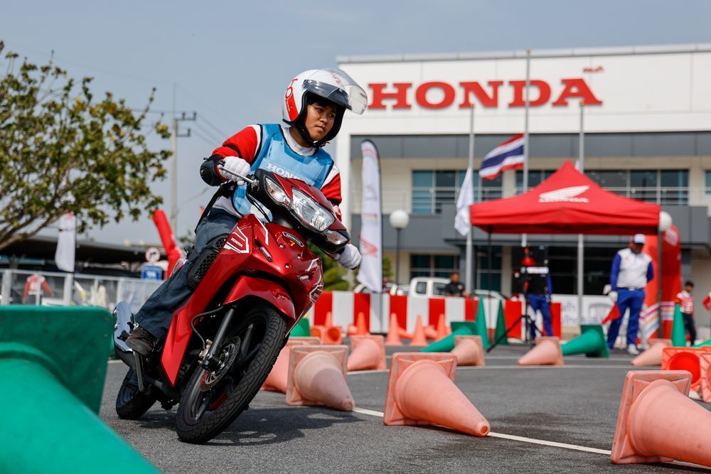 Honda อาชีวะ ขับขี่ปลอดภัย ครั้งที่ 6