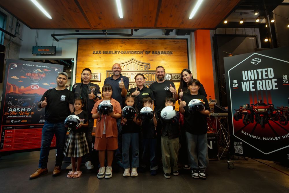 ไบค์เกอร์ Harley-Davidson