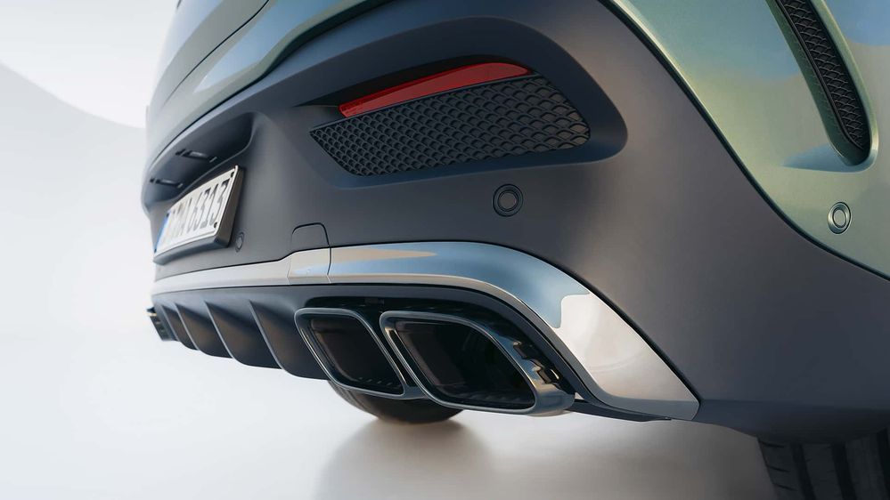 All-New Mercedes-AMG GLE 63 S Coupe ท่อไอเสีย