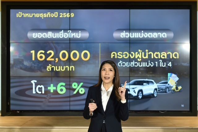 กรุงศรี ออโต้ ชูยุทธศาสตร์ Resilient Growth ตั้งเป้ายอดสินเชื่อใหม่ 1.62 แสนล้านบาท