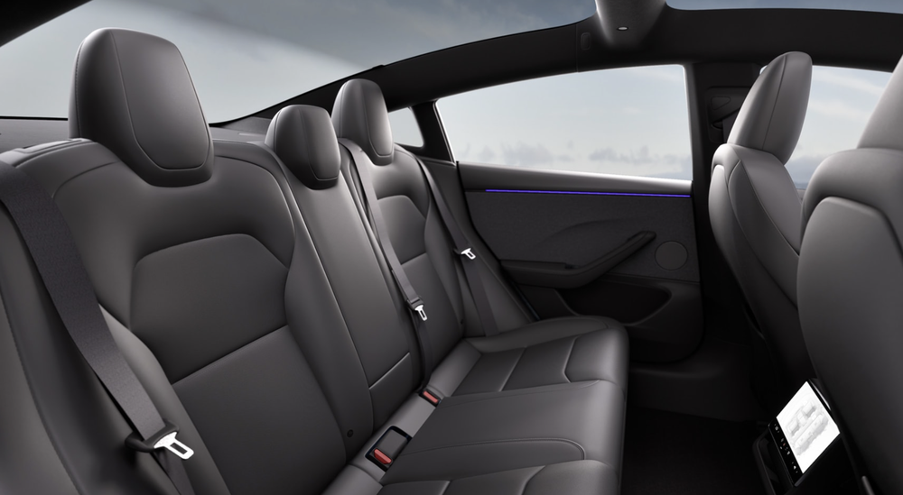 Tesla Model 3 2026 Interior