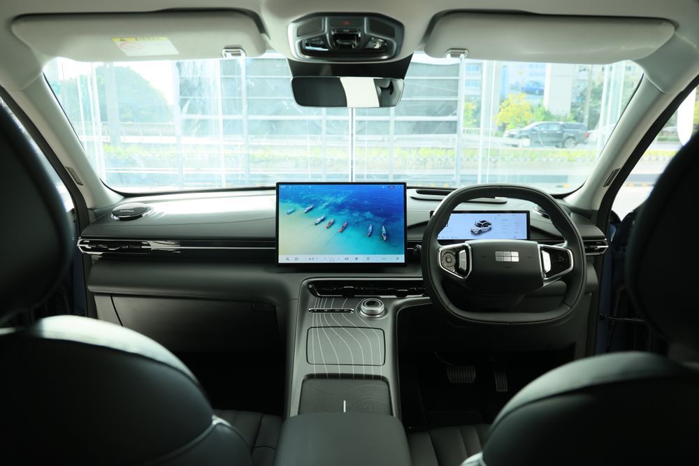 GEELY STARRAY EM-R ภายในห้องโดยสาร