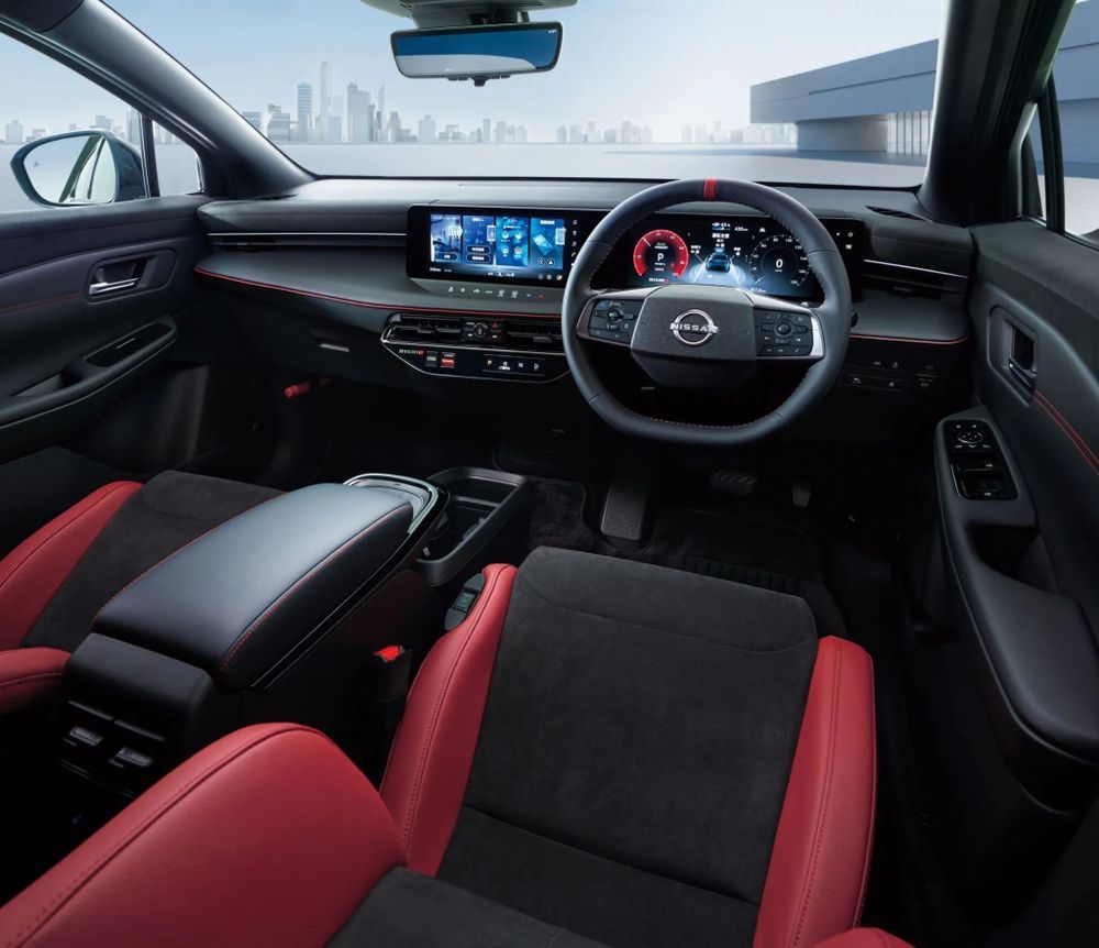 New Nissan Leaf Nismo ภายในห้องโดยสาร