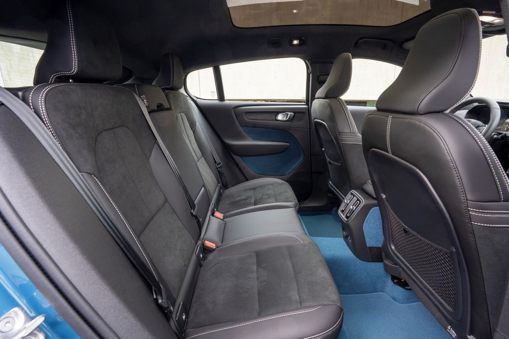 Volvo C40 Recharge Rear seat