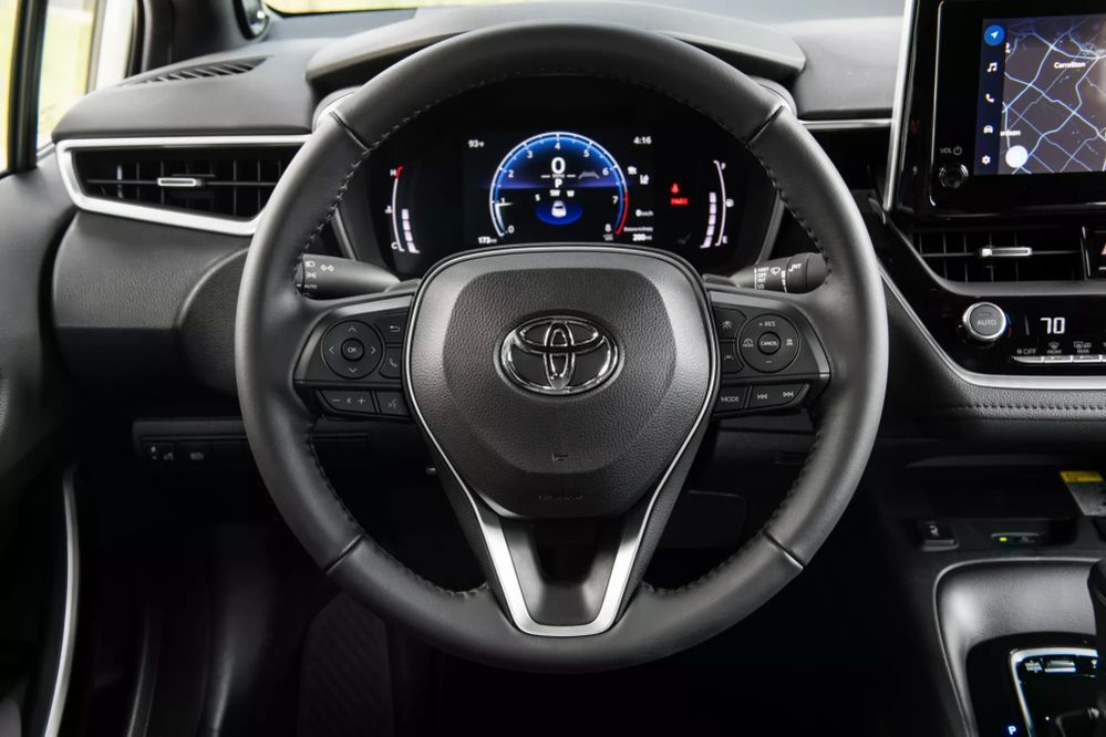 Toyota Corolla XSE 2026 พวงมาลัย
