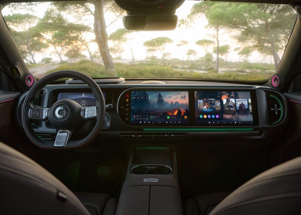 Smart #5 รุ่น Premium ภายในห้องโดยสาร