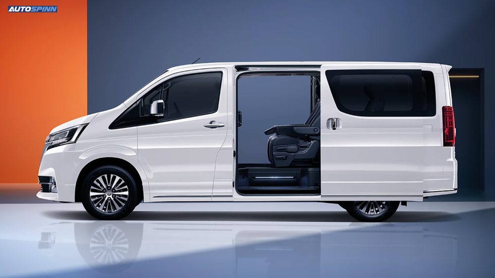 Toyota Majesty รถตู้ MPV ประตูสไลด์