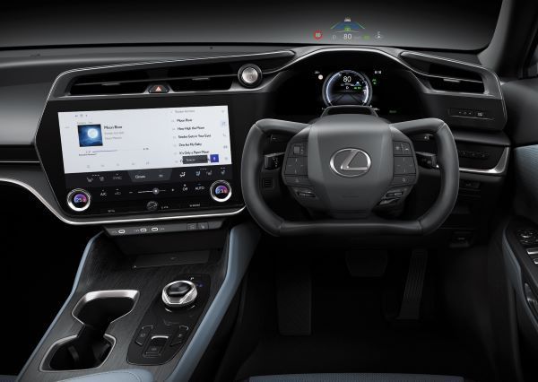 The New All-electric Lexus RZ 2025-2026 ภายใน