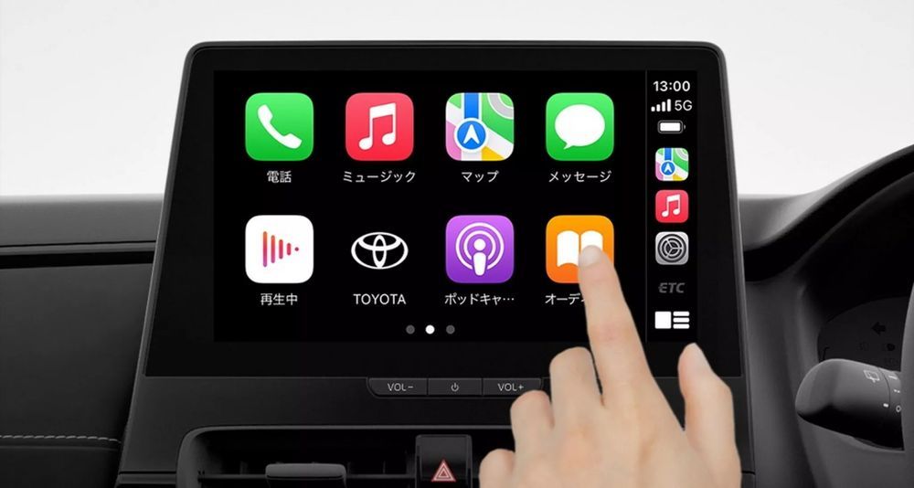 Toyota Aqua Minorchange หน้าจอทัชสกรีนใหม่