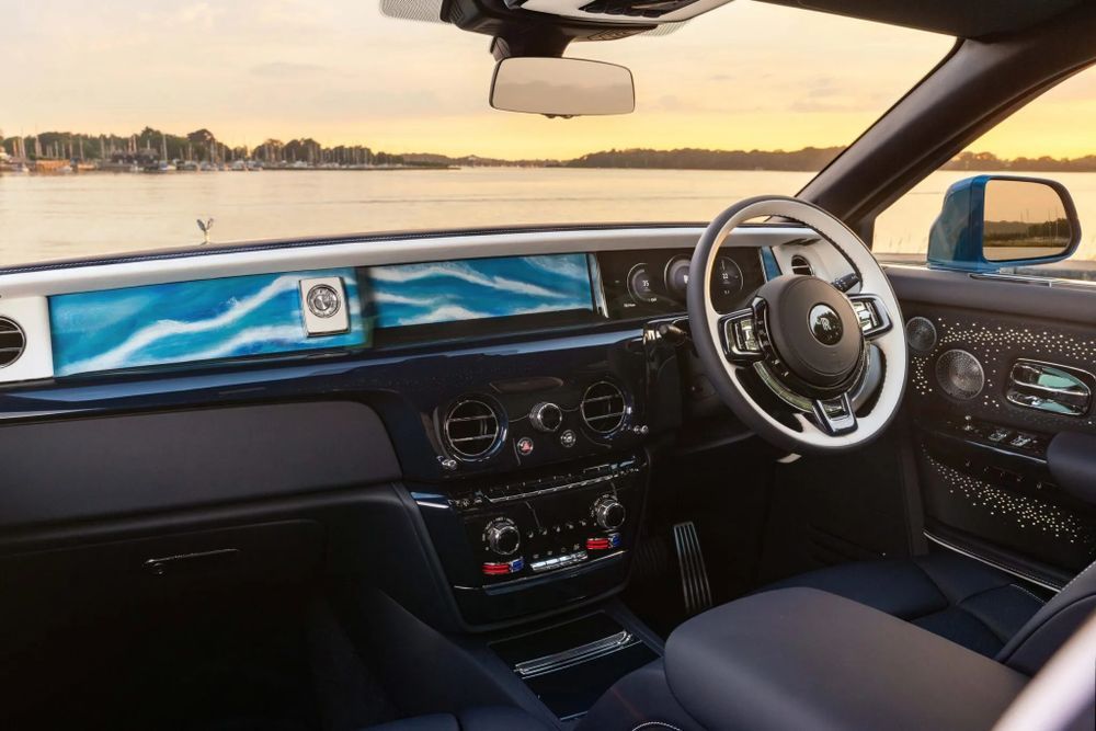 Rolls-Royce Phantom Regatta ภายในห้องโดยสาร