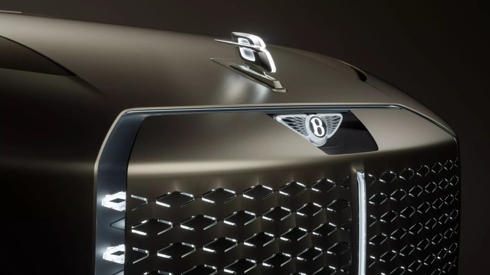 Bentley EXP 15 Concept โลโก้ Flying B