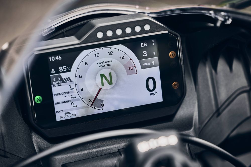 Honda CBR600RR 2027 Dashboard