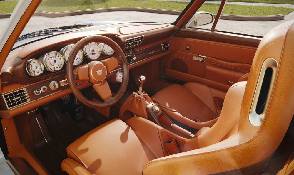 Singer Classic Coupe - ภายในห้องโดยสาร