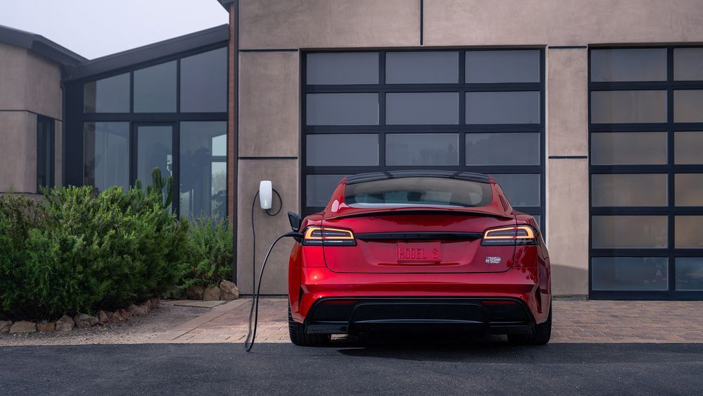 Tesla Model S 2025 Rear