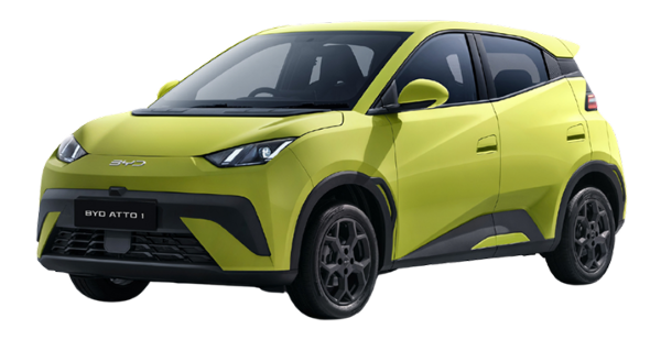 BYD ATTO 1 2026 สีเหลืองมะนาว