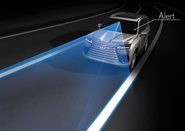 The All-new Lexus LX 500d 2025-2026 ระบบความปลอดภัย 2