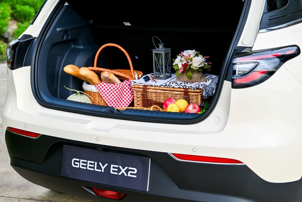 Geely EX2 พื้นที่เก็บสัมภาระด้านท้าย