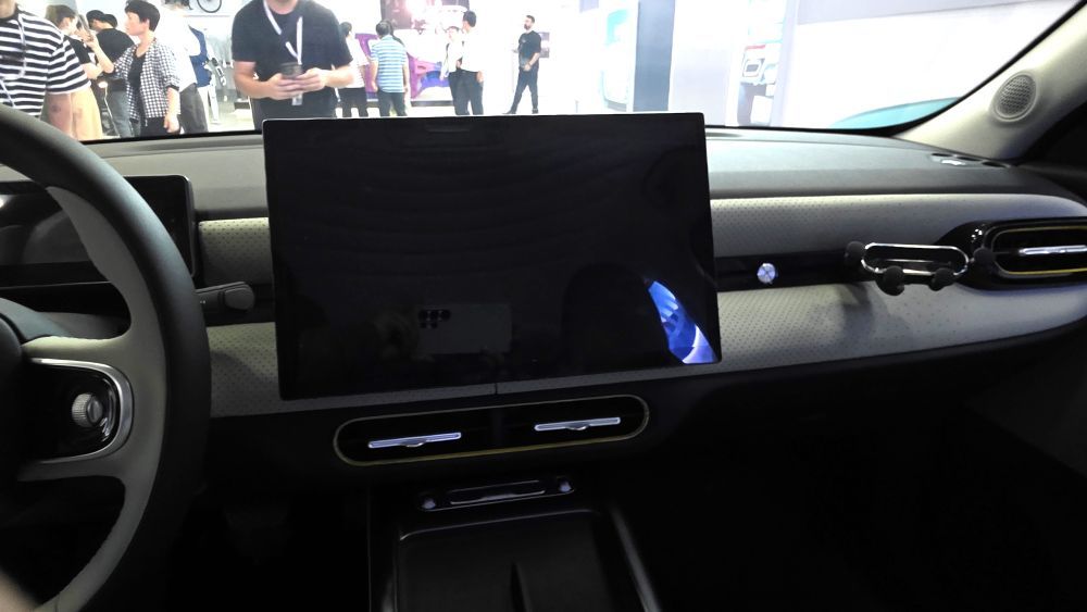Chery Q หน้าจออินโฟเทนเมนต์
