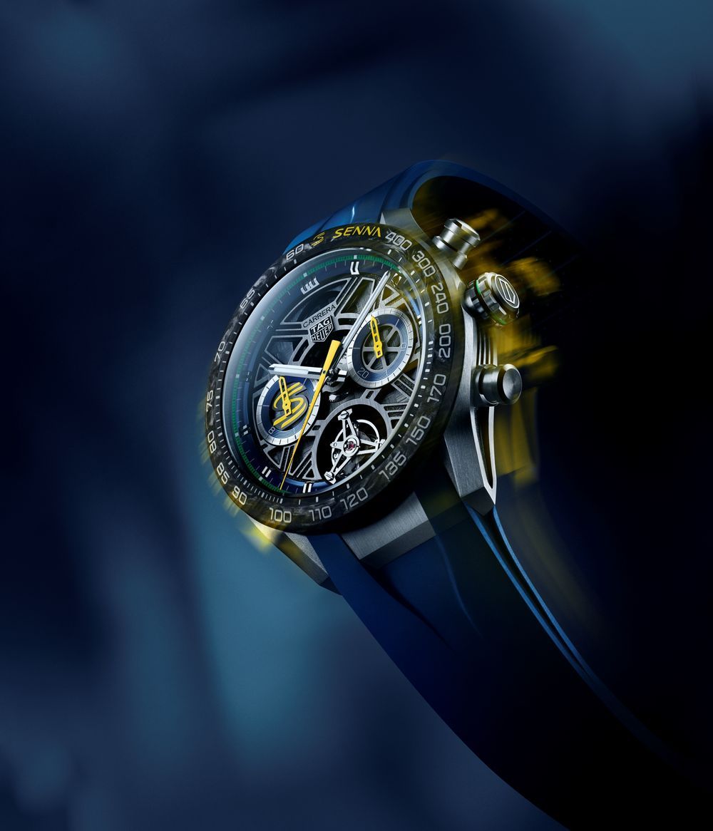 TAG Heuer Carrera Chronograph Tourbillon x Senna