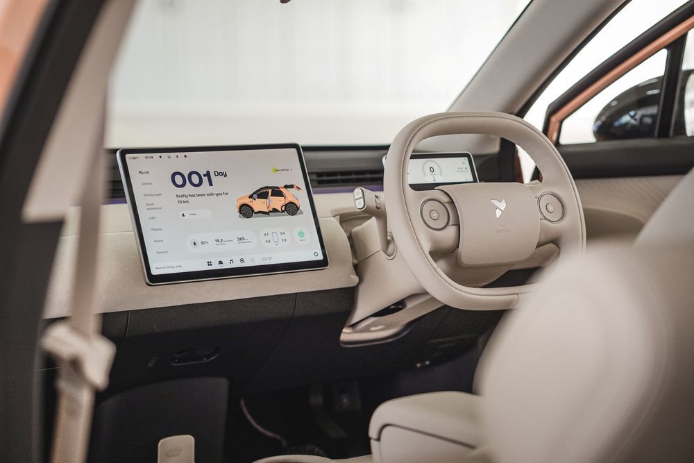 NIO Firefly Comfort+ ภายในห้องโดยสาร