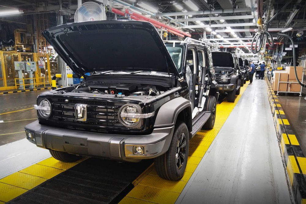 NEW GWM TANK 300 DIESEL ประกอบตัวถัง