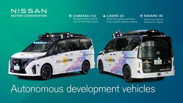 นิสสัน เปิดตัวเทคโนโลยีไร้คนขับขั้นสูง Autonomous Drive – AD มาใช้ในเชิงพาณิชย์ 2025