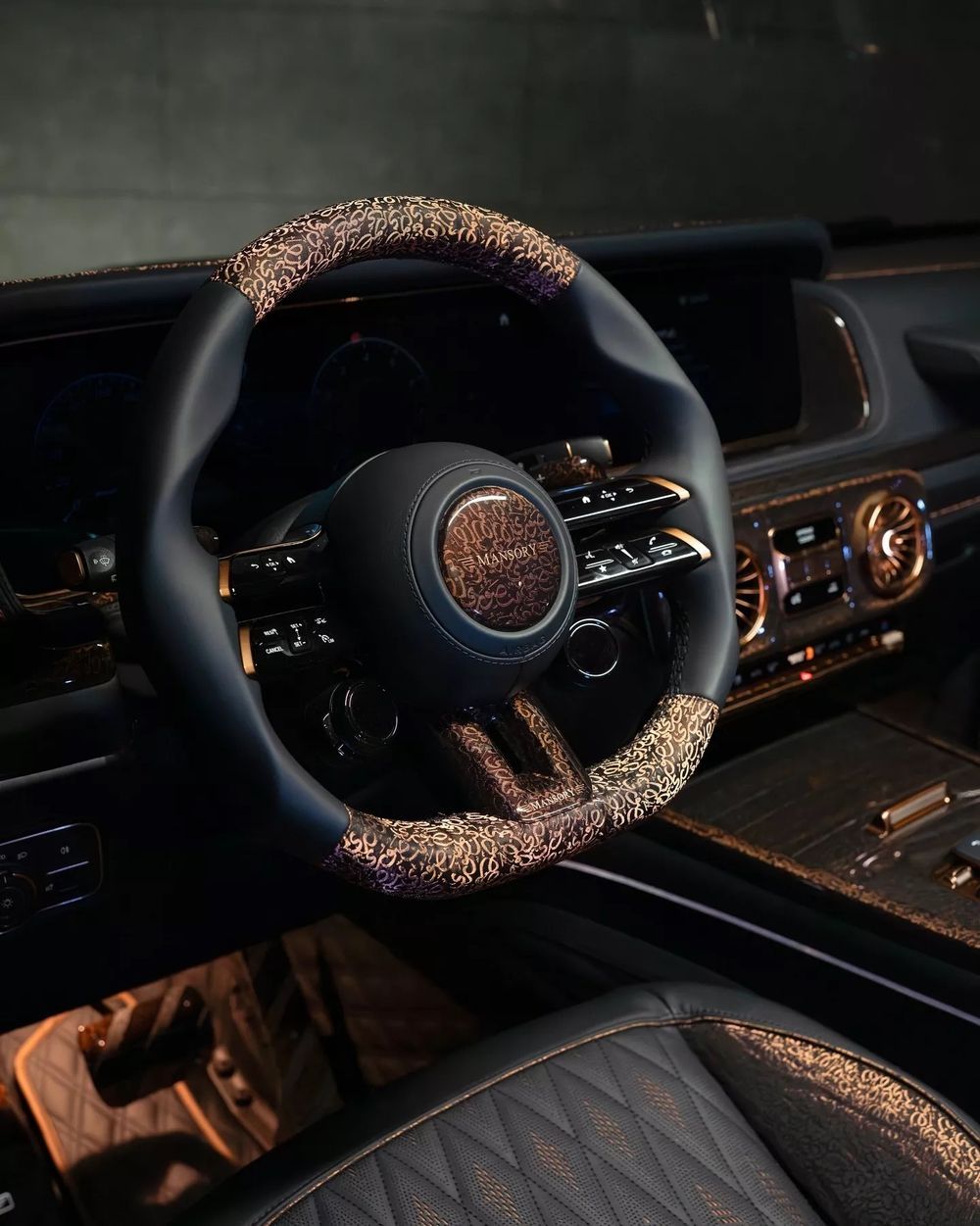 Mansory P820 Linea D’Arabo ภายในห้องโดยสาร