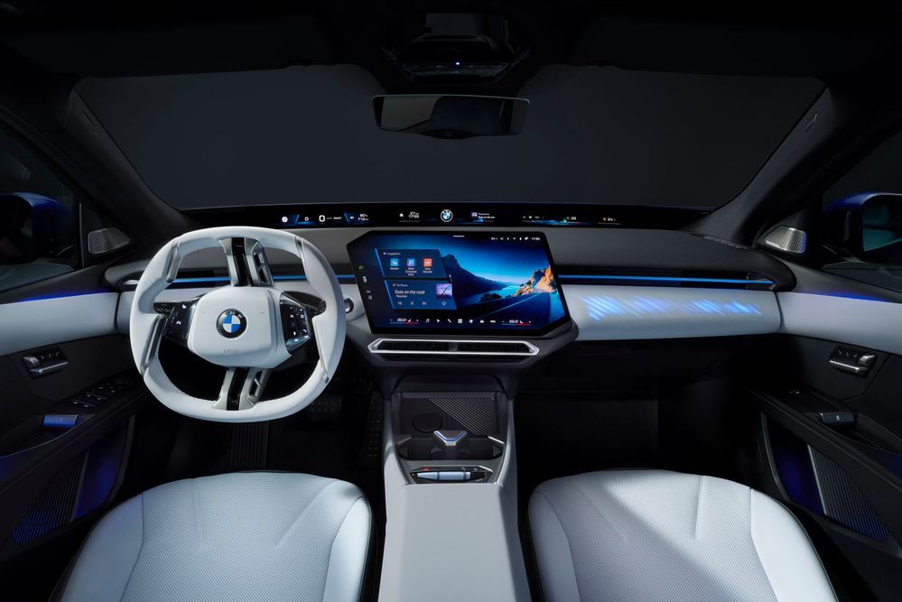 BMW i3 Neue Klasse ภายในห้องโดยสาร