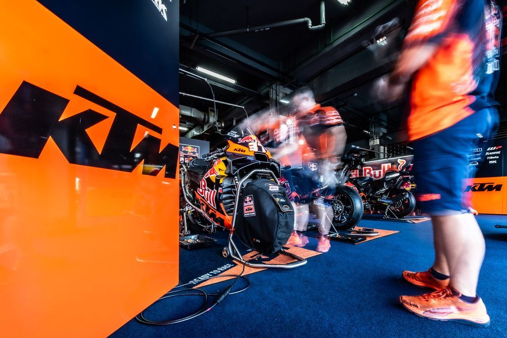 KTM Winter test 2025 day 1