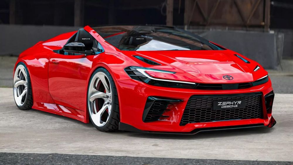 Toyota Prius Roadster ด้านหน้า