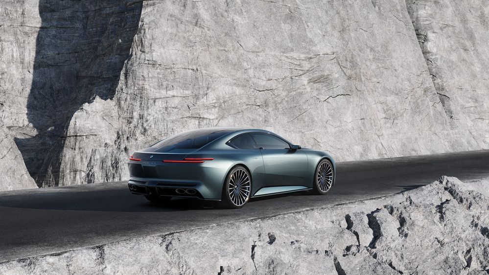 Vision BMW Alpina Concept ดีไซน์ภายนอก