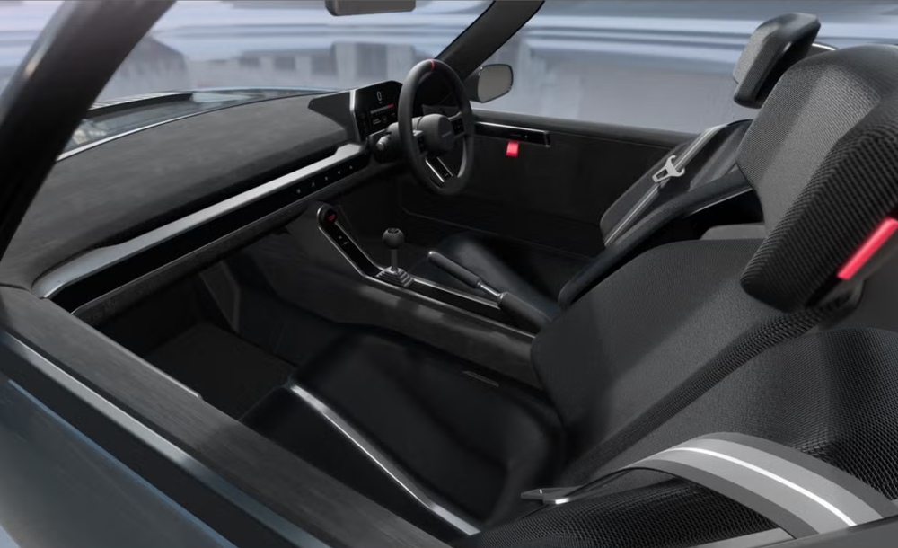 Daihatsu K-Open Concept ภายในห้องโดยสาร