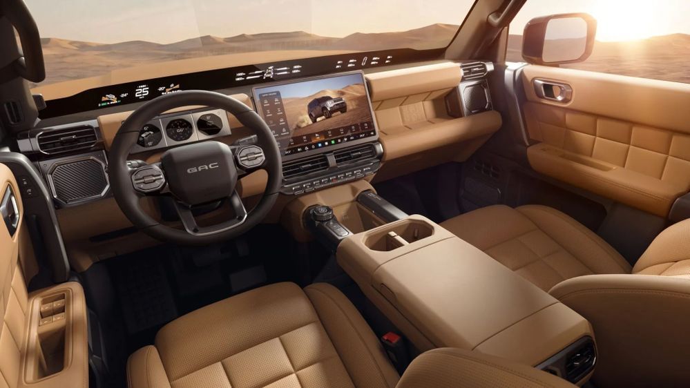 GAC Yue 7 ภายในห้องโดยสาร