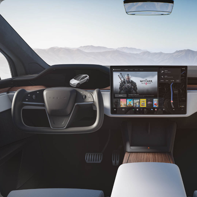 Tesla Model X Plaid Interior