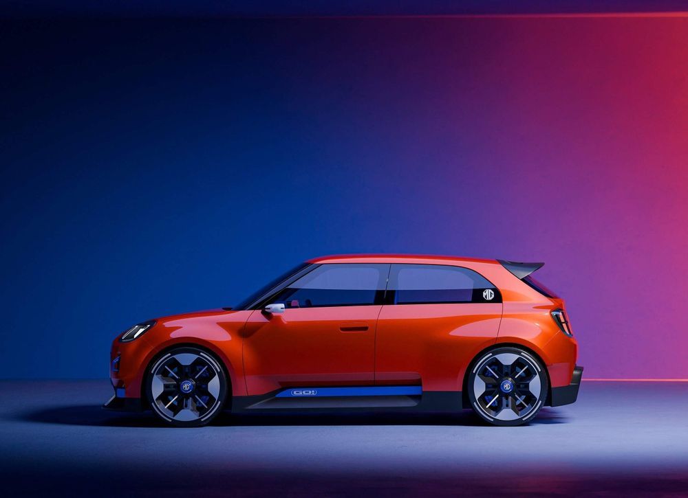 MG GO! Concept - ดีไซน์ด้านข้าง