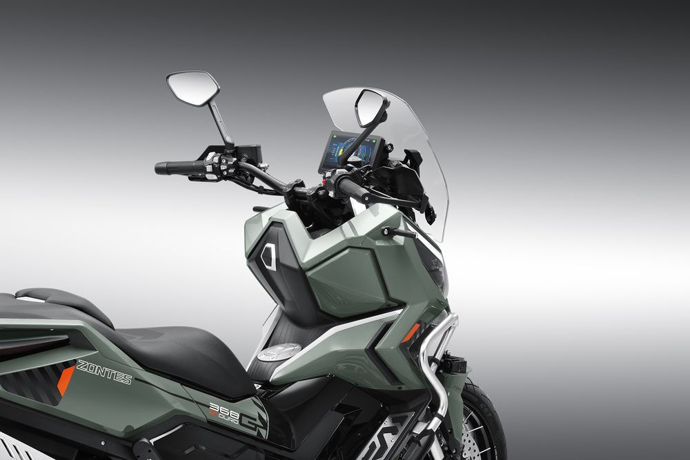 Zontes 368G Stone Green สีเขียว